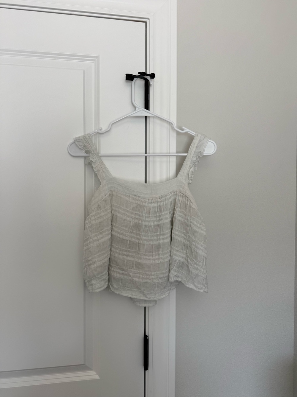 Altar'd State white Textured Sleeveless Tank